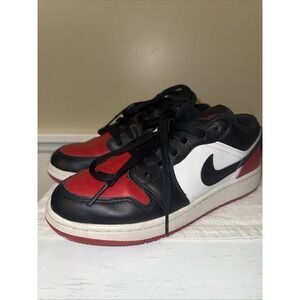 Nike Air Jordan 1 Low‎ Red/black/white Size 5Y